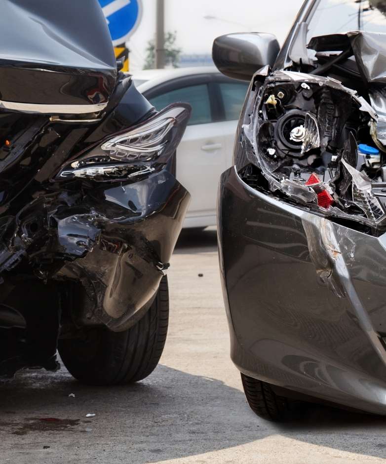 Car Accident in the road